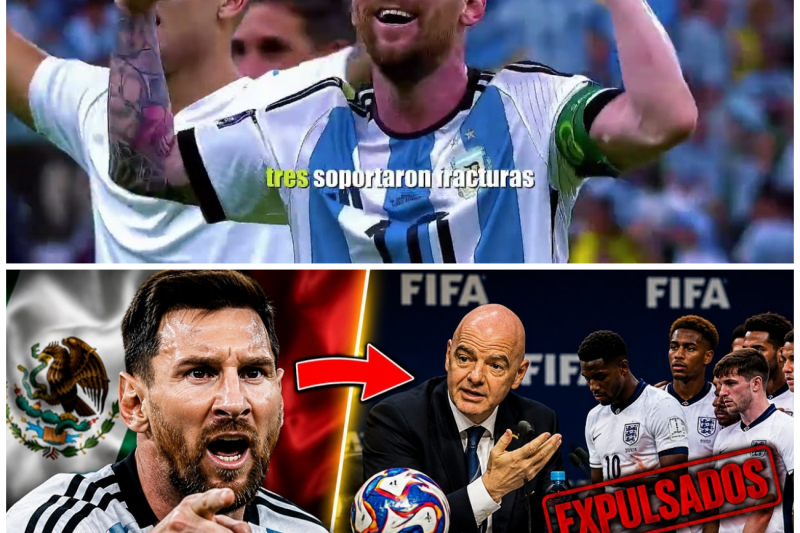 ¡México Exige JUSTICIA! Messi Pide la EXPULSIÓN de Inglaterra del Mundial