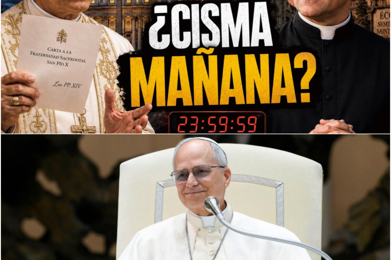León XIV ante el Abismo: La Súplica Desesperada que Intenta Frenar un Nuevo Cisma en la Iglesia Católica