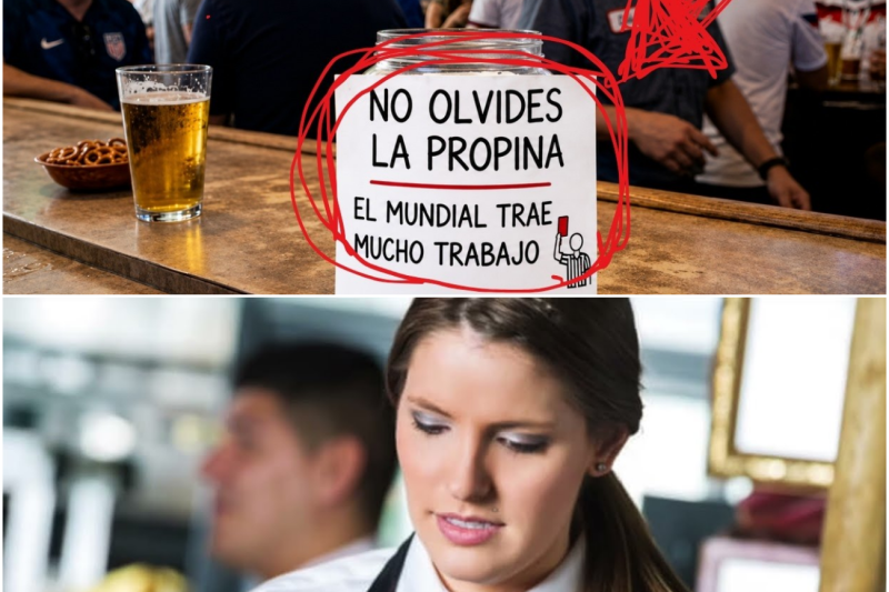 El Choque Cultural del Mundial: Por Qué los Turistas Extranjeros Llevan al Límite a los Meseros Estadounidenses por las Propinas