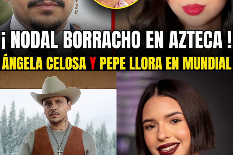 ¡BOMBAZO EN EL AZTECA! Christian Nodal Humilla a Ángela Aguilar, Busca a Belinda y Desata un Escándalo Legal Contra Cazzu