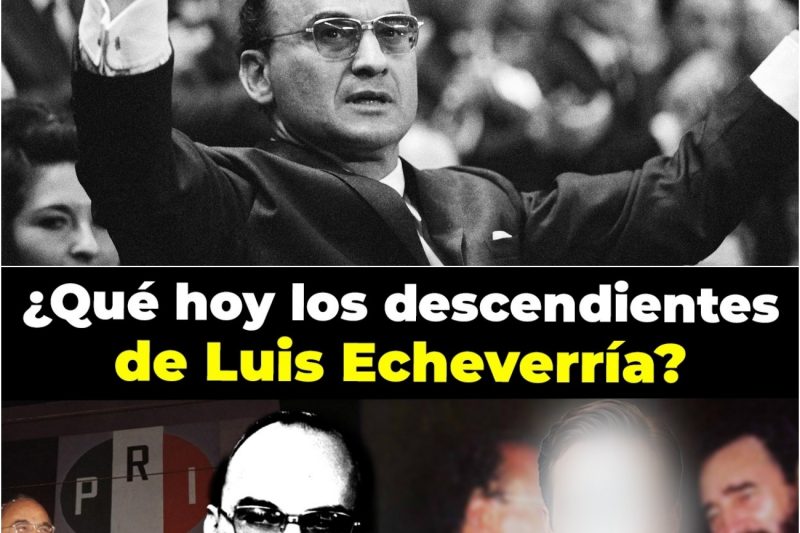 Esto extraño pasó con la familia de Luis Echeverría después de 1976