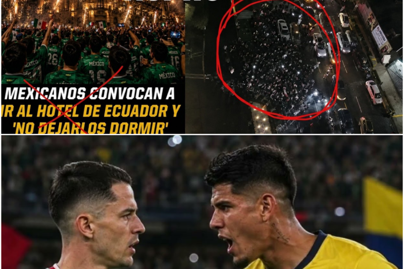El Lado Oscuro de la Rivalidad: La Noche de Vergüenza de los Aficionados Mexicanos en el Hotel de Ecuador