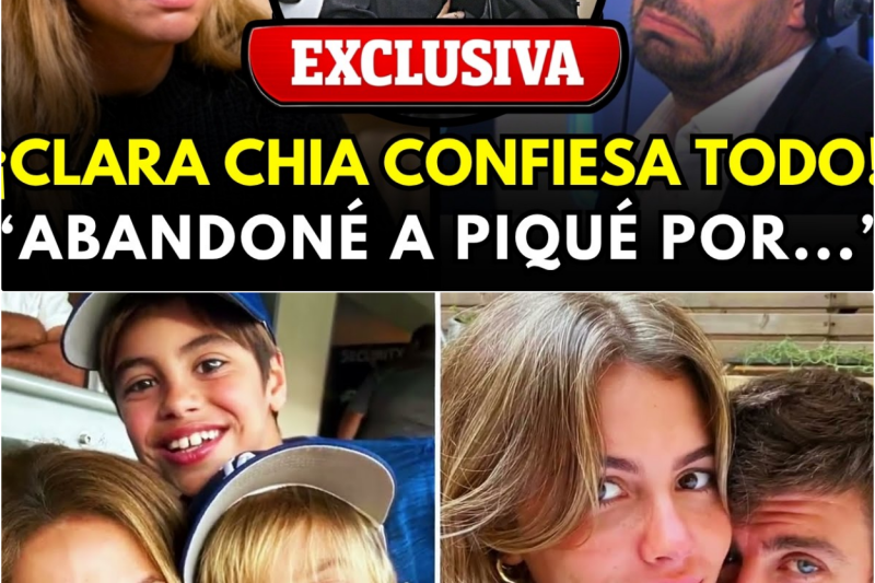 La gran traición: Clara Chía rompe el silencio por primera vez y desvela el oscuro secreto de Piqué que la obligó a abandonarlo entre lágrimas