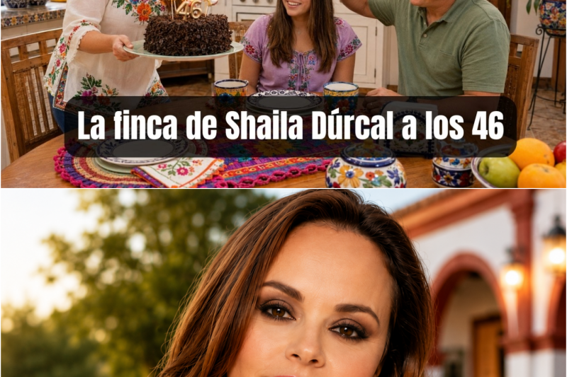 La finca de Shaila Dúrcal a los 46 : el regreso que revive el legado de Rocío.