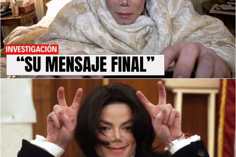 ¿Qué Estaba Tratando De Decir Michael Jackson En Sus Últimas Horas?