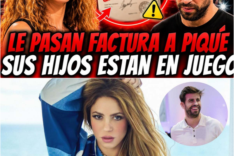 La línea roja de Shakira: El demoledor ultimátum legal que pone en jaque la paternidad de Gerard Piqué y la verdad oculta sobre la salud emocional de Milan y Sasha