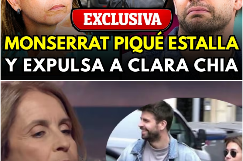 El día que el karma le dio la razón a Shakira: Montserrat Bernabéu expulsa a gritos a Clara Chía de la casa de Piqué ante la cobardía de su hijo