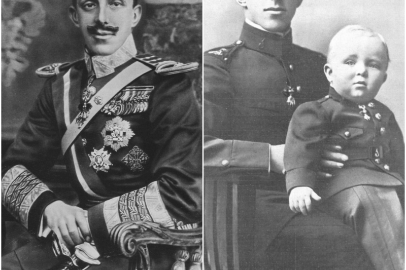 ALFONSO XIII: huyó de noche con las joyas de la corona — España despertó sin rey