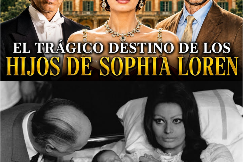 El Trágico Destino de los Hijos de Sophia Loren: La Historia Que Nadie Esperaba