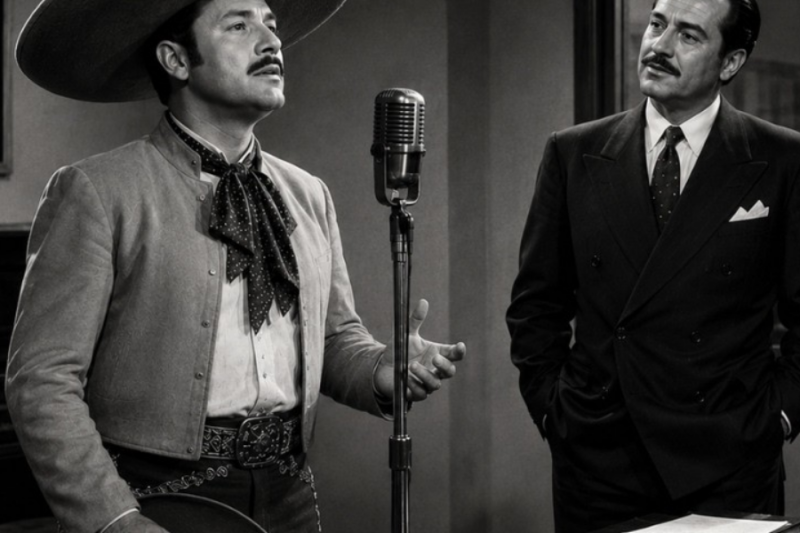 La Primera Audición de Antonio Aguilar Duró 10 Minutos y Conmovió a Pedro Armendáriz Hasta Llorar