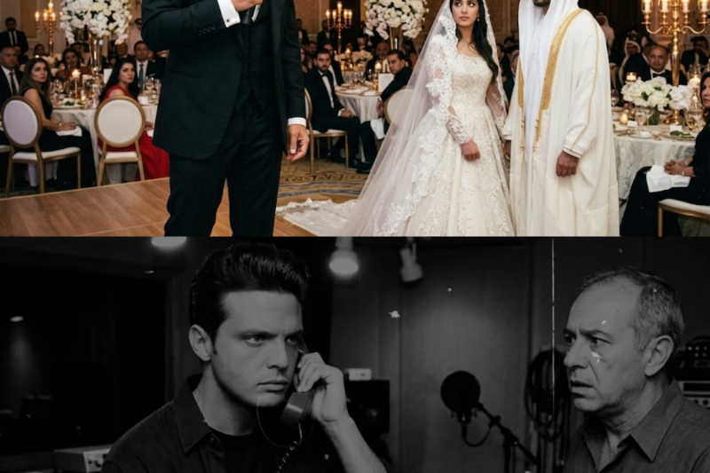 Luis Miguel Cantó en la Boda de un Jeque — Miró a la Novia y lo que Hizo Después Enfureció a Todos