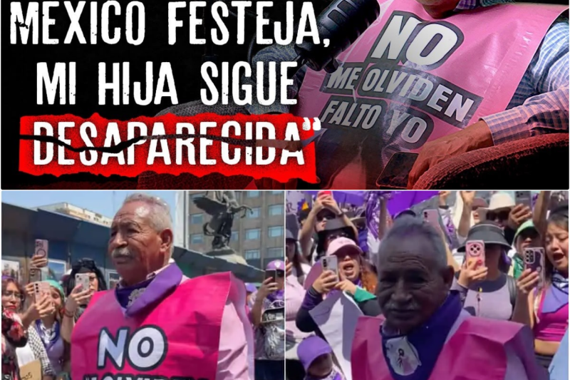”México celebra el Mundial, yo llevo 17 años buscando a Esmeralda”
