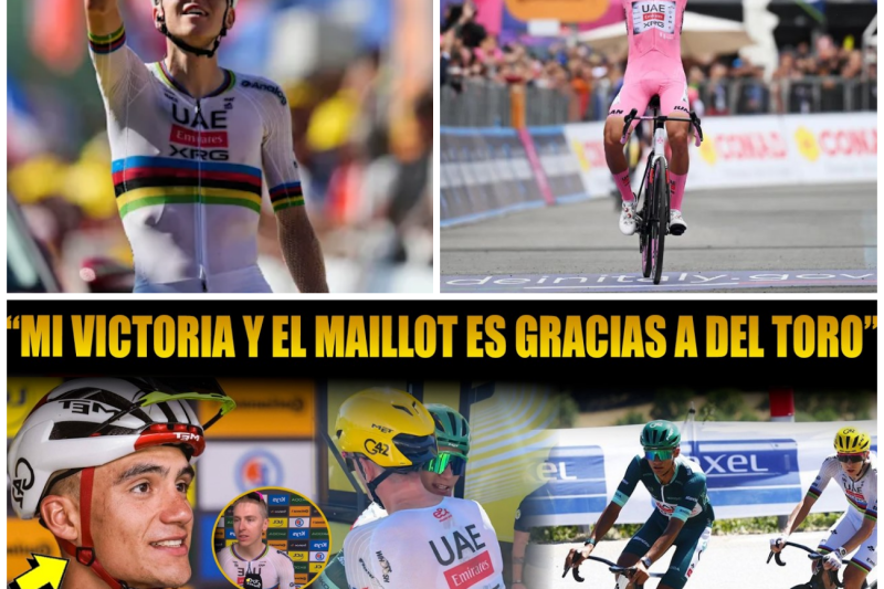 ¡IMPARABLE! Tadej Pogačar recupera el amarillo gracias al sacrificio heroico de Isaac del Toro en un Tour de Francia para la historia