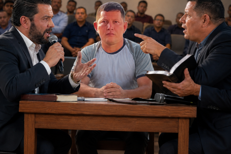Hermano asegura que Jesús dijo “es un símbolo”… y Luis Toro le pide el versículo