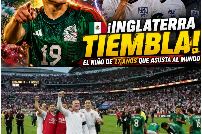 El niño que aterroriza a Inglaterra: Cómo Gilberto Mora, un mexicano de 17 años, está reescribiendo la historia del Mundial 2026