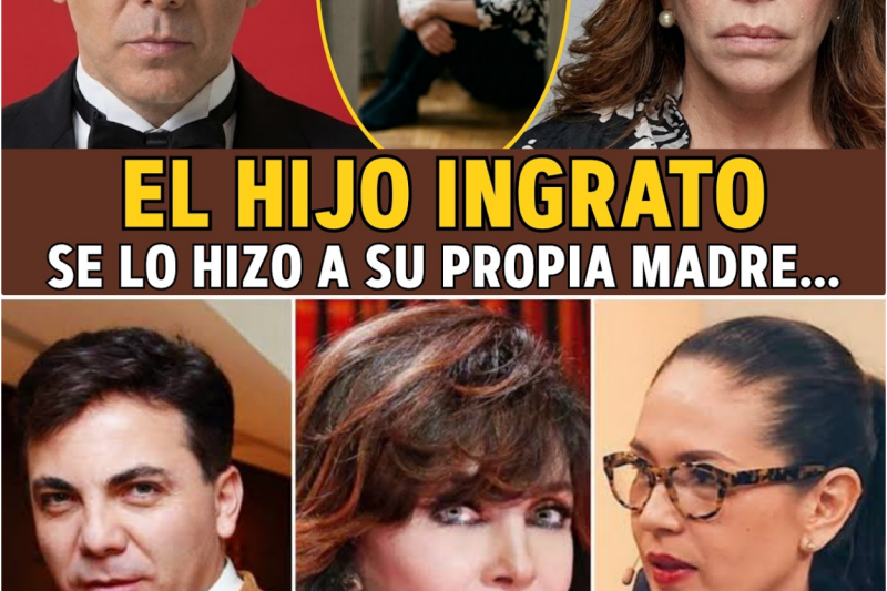 Cristian Castro: La Noche que Rompió a Verónica… El Secreto que su Madre Quiso Borrar.