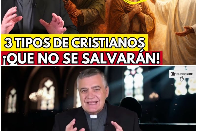 Estos 3 Grupos de CRISTIANOS Serán ARROJADOS al INFIERNO ¿ERES UNO DE ELLOS? | Santiago Martin