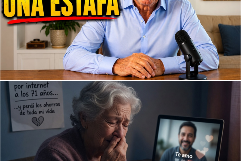 Me enamoré por internet a los 71 años… y perdí los ahorros de toda mi vida