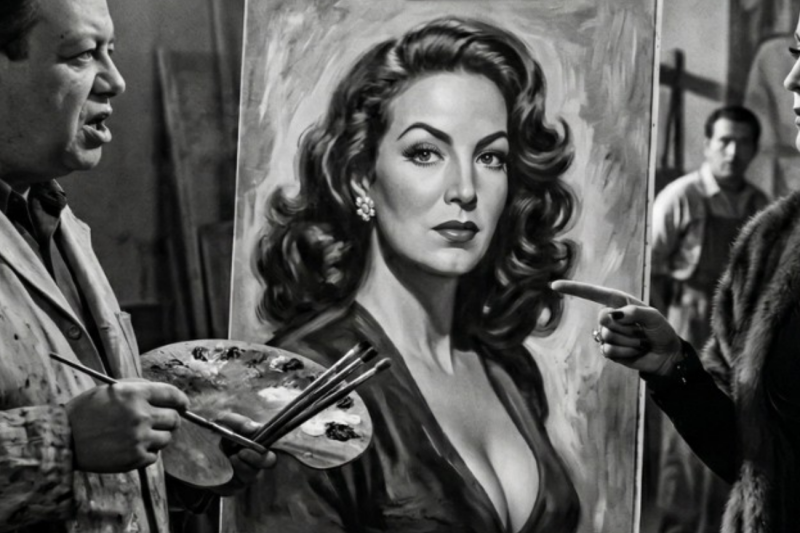 El día que Diego Rivera Insultó a María Félix por un Retrato – Dejaron de Ser AMIGOS