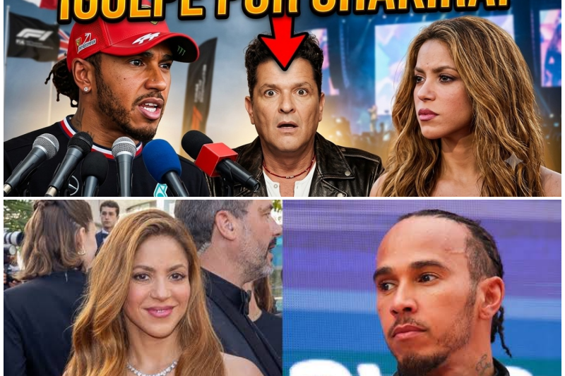 LEWIS HAMILTON ESTALLA CONTRA CARLOS VIVES: LA INESPERADA TRAICIÓN A SHAKIRA QUE SACUDE AL MUNDO DEL ESPECTÁCULO