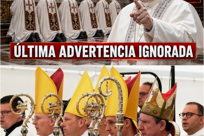 URGENTE: El aviso final del Papa Leo fue ignorado. la SSPX consagra 4 obispos y desencadena un cisma