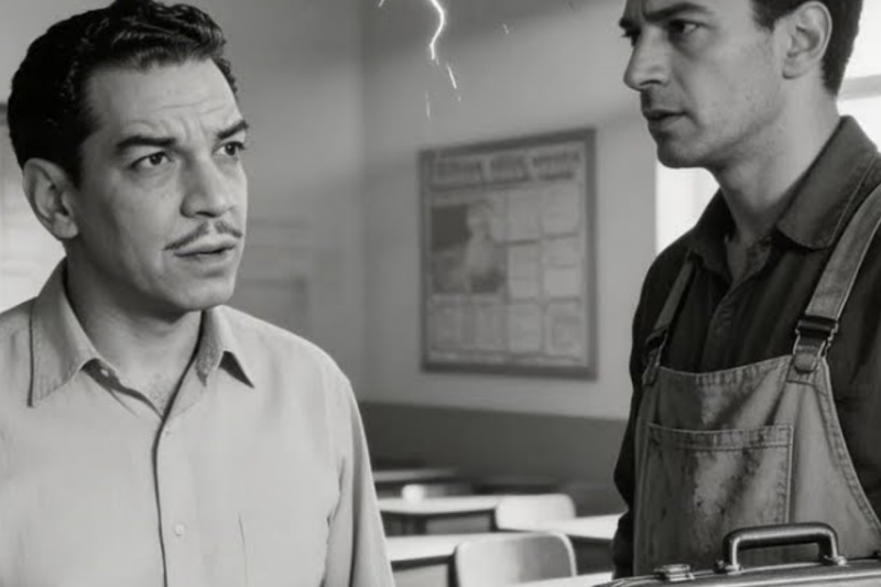 Héctor reparaba instalaciones gratis en escuelas—Cantinflas preguntó quién pagaba y se QUEBRÓ