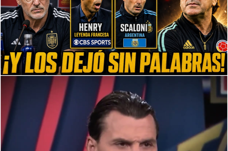 Lo que está ocurriendo con Colombia en este Mundial ha desatado un pánico silencioso entre las selecciones europeas. Tras las impactantes confesiones de Lionel Scaloni y Luis de la Fuente, una figura arrogante como Zlatan Ibrahimovic rompió el silencio para lanzar una escalofriante advertencia sobre el equipo tricolor. Sin embargo, cuando el país entero estaba a punto de estallar en celebraciones prematuras, Néstor Lorenzo tomó el micrófono e hizo lo impensable. Rechazó la corona mundialista en la cara de los periodistas europeos con una jugada táctica que cambiará la historia del torneo. Tienes que entender el oscuro secreto detrás de esta decisión antes del próximo partido. Conoce todos los detalles explosivos en el enlace que te dejamos en los comentarios.