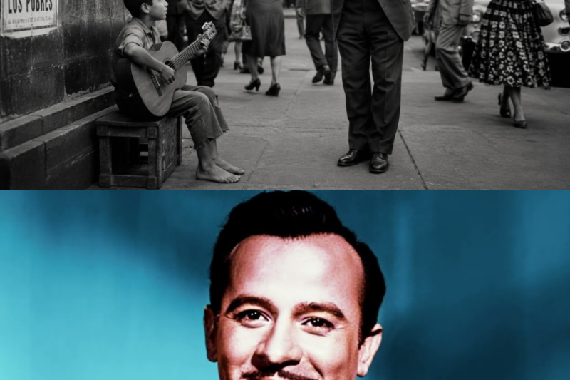 Un Niño de la Calle tocaba “México Lindo y Querido” — Cuando, de repente, Pedro Infante apareció