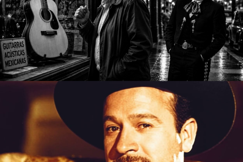 Un Anciano Sin Hogar Tarareaba “Amorcito Corazón” Mientras Veía una Guitarra Hasta que Pedro Infante