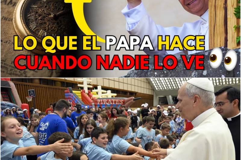 La Rutina Oculta del Papa León XIV: El Liderazgo detrás de la Austeridad en el Vaticano