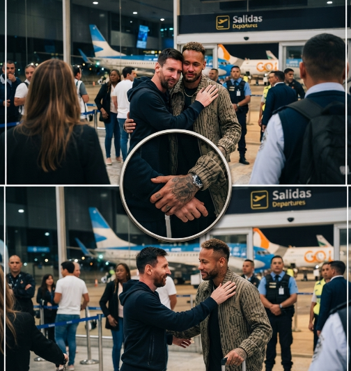 La despedida en el aeropuerto que emocionó al fútb…