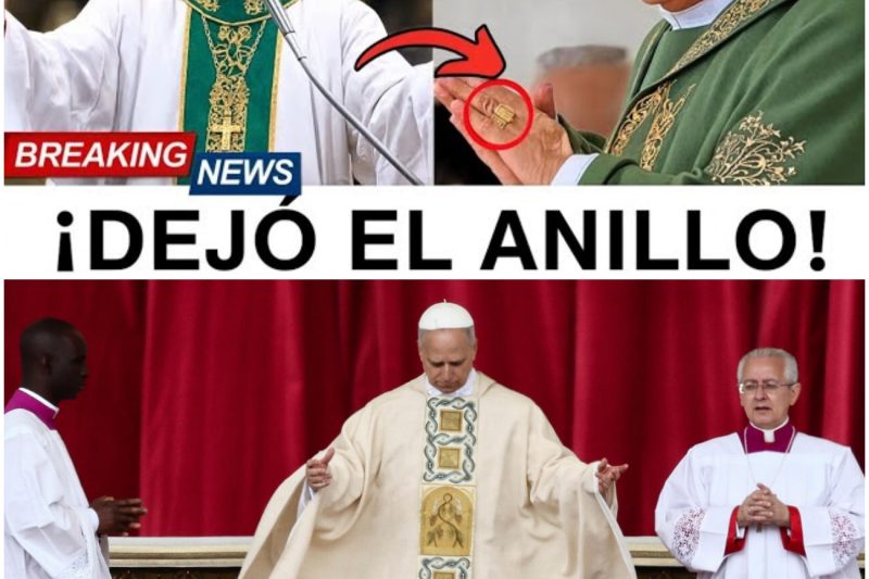 El Papa León XIV Se Quitó el Anillo en Protesta…Cuando el Colegio Intentó Limitar la Autoridad Papal