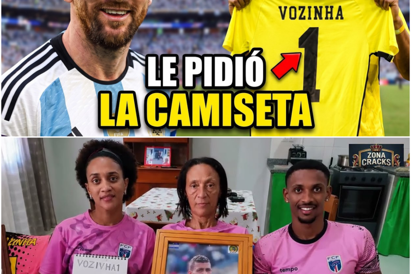 El Secreto del Túnel: El Gesto Inédito de Messi con Vozinha tras una Batalla Épica que Sacude el Mercado de Fichajes