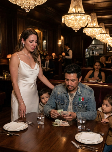 Una exitosa empresaria gastaba miles en lujos vacíos, hasta que vio a su mecánico contando monedas en el restaurante más exclusivo para cumplir la promesa a su hija sin madre. Lo que hizo después lo cambió todo.