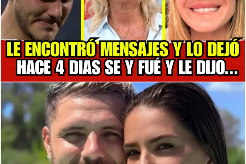 La Ruptura Inesperada: La China Suárez Abandona a Mauro Icardi Tras Descubrir una Traición en su Celular