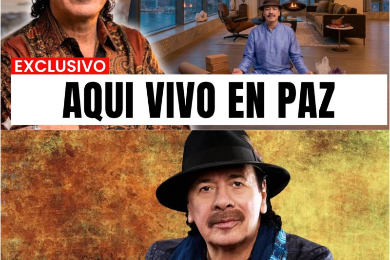 Asi VIVE CARLOS SANTANA en su MANSION de Las Vegas a sus 77 AÑOS