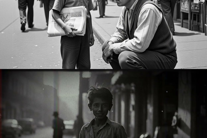 Un HUÉRFANO vendía periódicos para sobrevivir— Cantinflas descubrió el motivo real y LO CAMBIÓ TODO