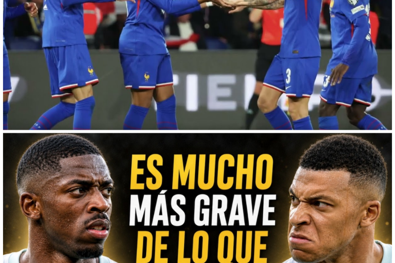 Te cuento la guerra entre Dembélé y Mbappé dentro de la selección francesa en 40 minutos