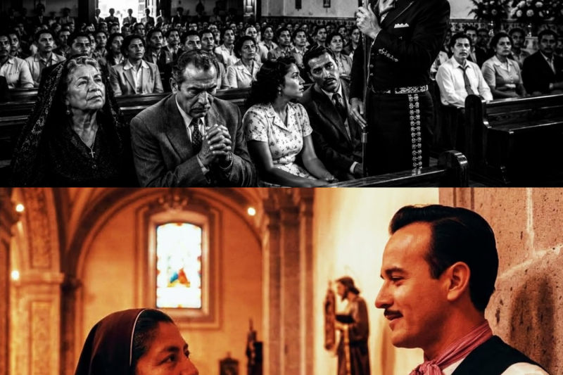 Pedro Infante Levantó la Mano Cuando El Coro De La Iglesia Perdió a Su Estrella — Lo Que Cantó Dejó