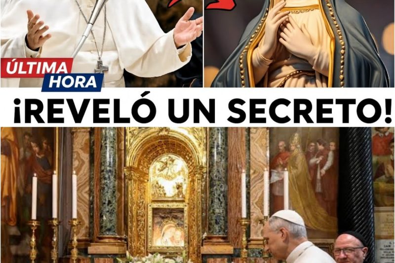 El Papa León XIV revela lo que María le dijo — ¡Y cambia la forma en que millones de fieles oran!