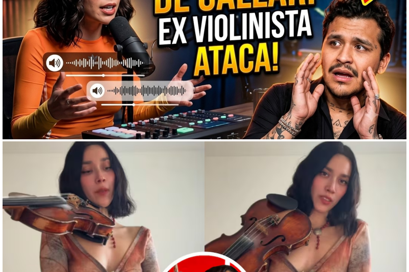 La Bomba de Esmeralda: La Ex Violinista que Destrozó la Farsa Romántica de Christian Nodal y Ángela Aguilar