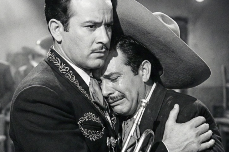 El día que Pedro Infante vio a un MARIACHI llorando, hizo algo que cambió su vida