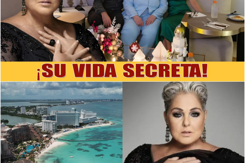 Lupita D’Alessio: El retiro de la Leona Dormida en su paraíso del Caribe