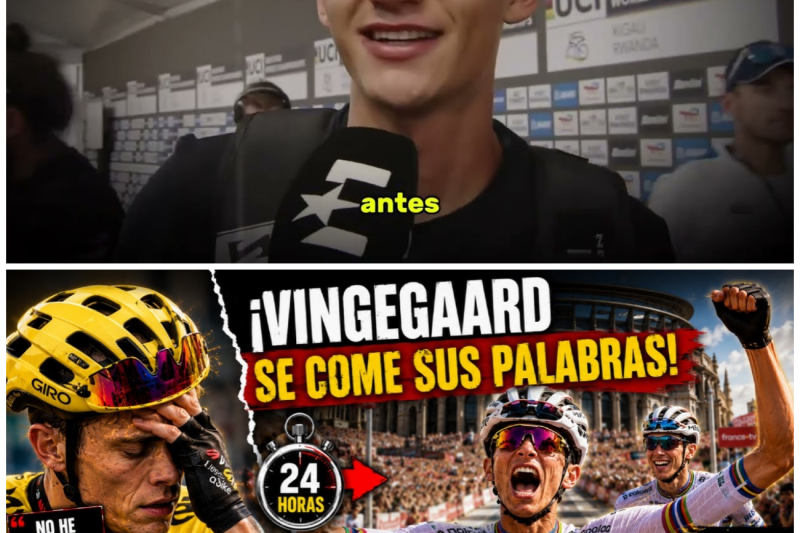 ¡VINGEGAARD SE COME SUS PALABRAS EN 24 HORAS!  ISAAC DEL TORO GANA EN MONTJUÏC 🇲🇽