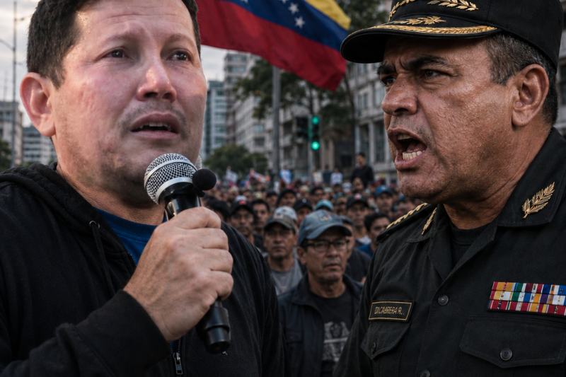 TRAGEDIA EN VENEZUELA: Padre Luis Toro enfrenta a comandante en medio del sufrimiento del país