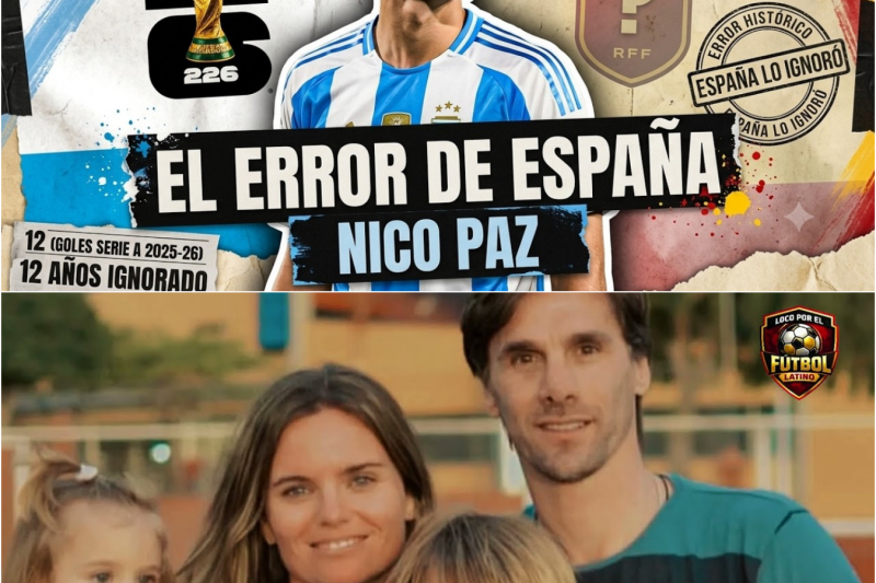 NICO PAZ: EL argentino que RECHAZÓ A ESPAÑA durante 12 años… y hoy es la figura que todos quieren
