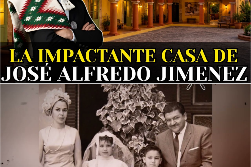 Así fue la VIDA de JOSÉ ALFREDO JIMÉNEZ y su Casa | Amores, Herencia, Escándalos