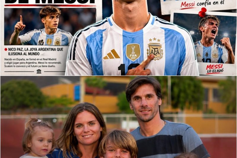¿De DÓNDE Salió NICO PAZ? El Pibe que MESSI ELIGIÓ como su HEREDERO