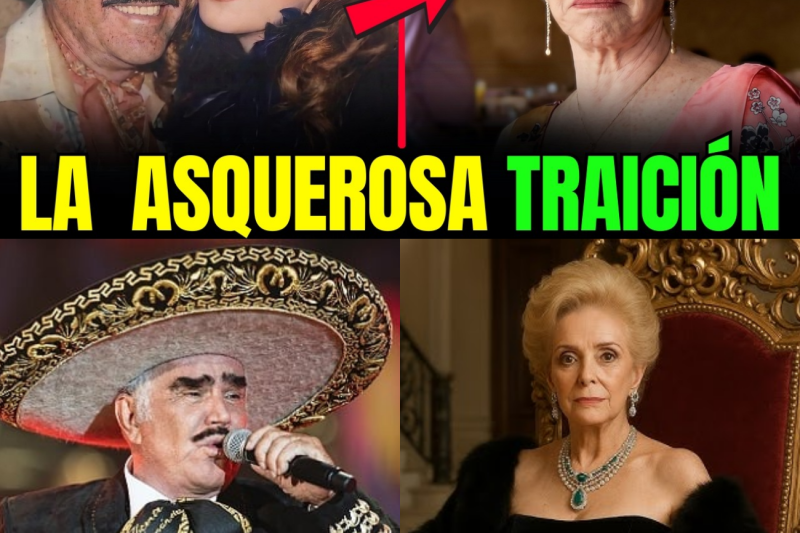 El Engaño del Siglo: La Amante que Destruyó el Matrimonio de Vicente Fernández y el Hijo Falso que Ocultó por 20 Años