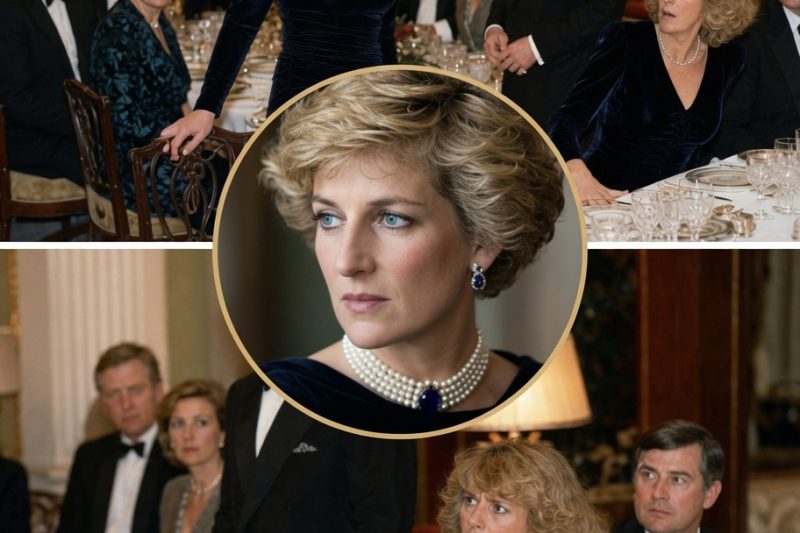 Diana Dejó La Mesa Real Sin Decir Una Palabra — Lo Que Hizo Después Humilió A Camilla